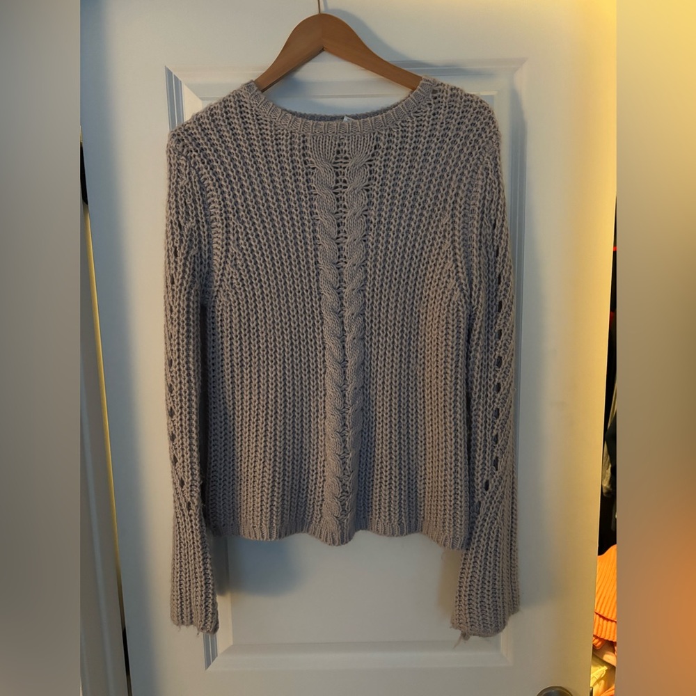Neely x Southmoonunder Lavender Knit Sweater
